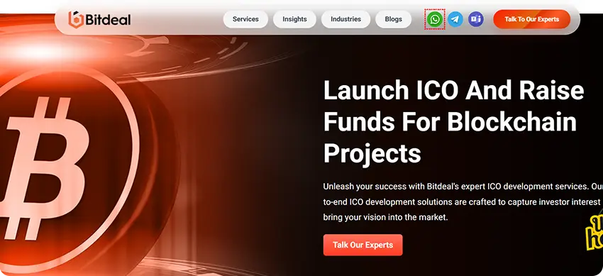 Bitdeal blockchain technology company offering secure ICO ecosystems and fundraising infrastructure