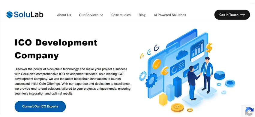 SoluLab global technology company offering blockchain and enterprise ICO development solutions