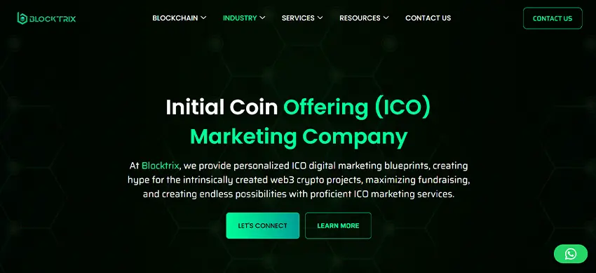 Blocktrix ICO Marketing Agency