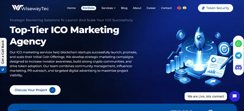 WisewayTec ICO Marketing Agency